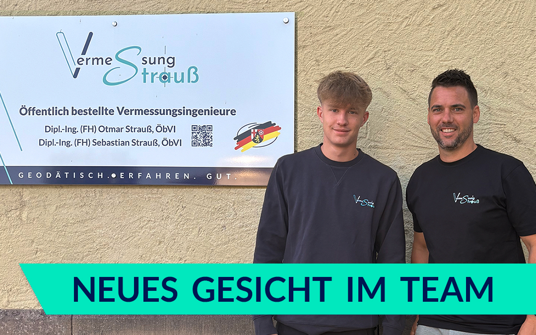 Azubi Linus Gilcher Vermessungsbüro Strauß