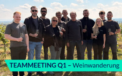 Teammeeting Q1 – Weinwanderung